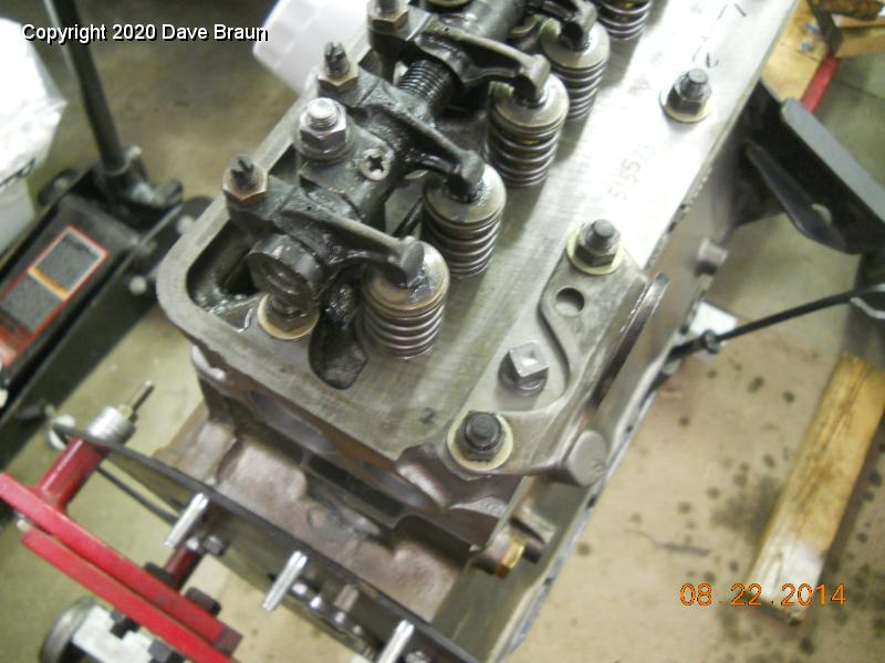 Spitfire1974/Restoration/Engine/Engine Build/Installing water plug